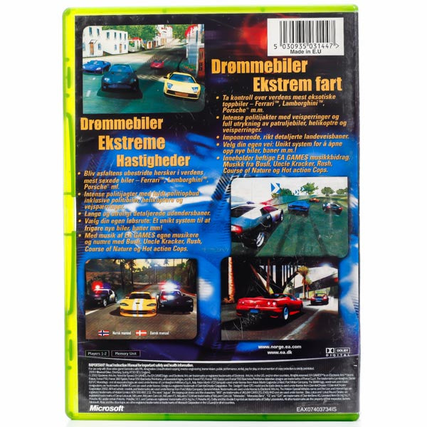 Need for Speed: Hot Pursuit 2 - Xbox spill - Retrospillkongen