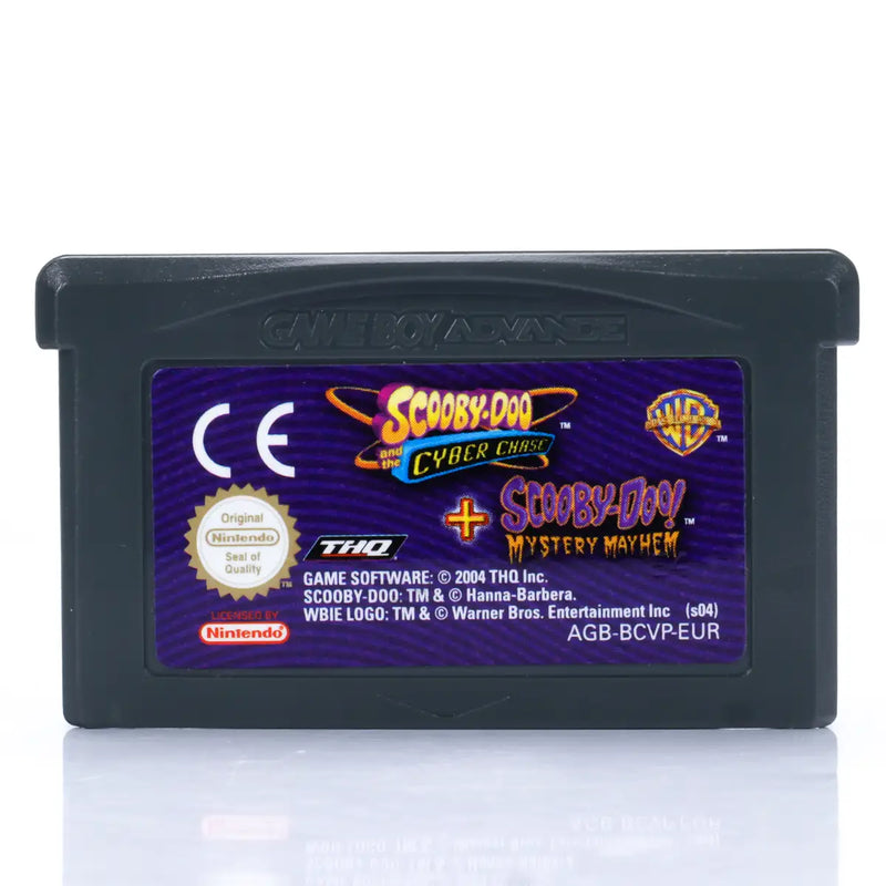 2 Games in 1 Double Pack: Scooby-Doo and the Cyber Chase / Scooby-Doo! Mystery Mayhem - GBA spill