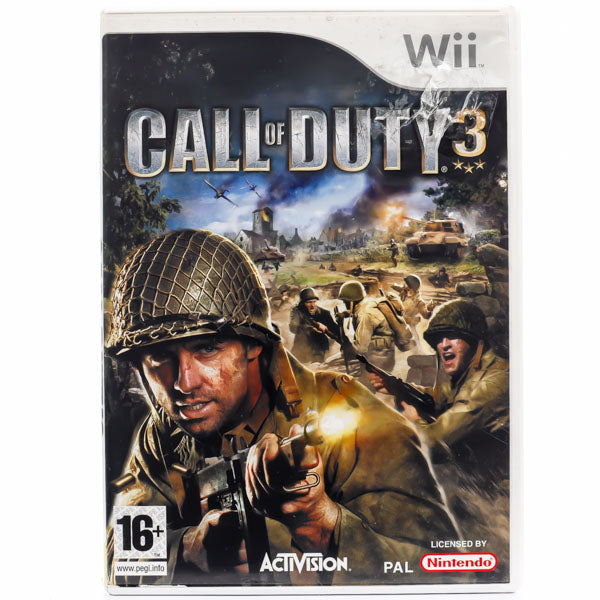Call of Duty 3 - Wii spill - Retrospillkongen