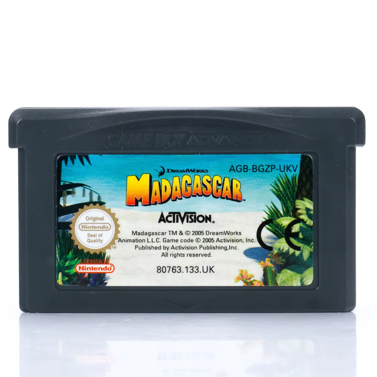 Madagascar - GBA spill - Retrospillkongen