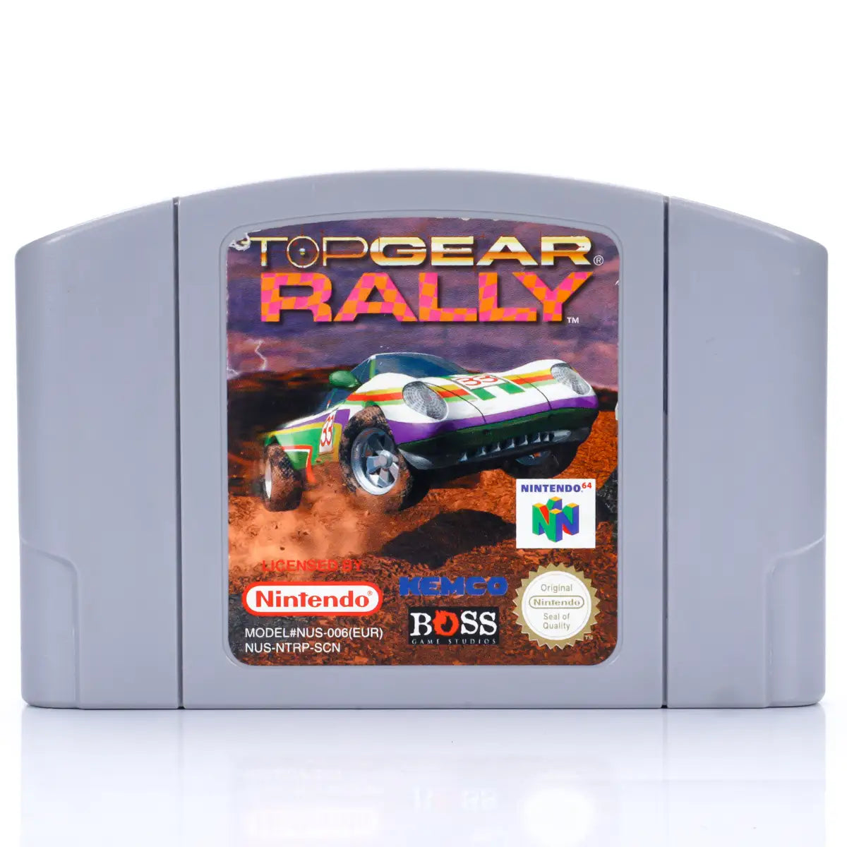 Top Gear Rally - N64 spill - Retrospillkongen