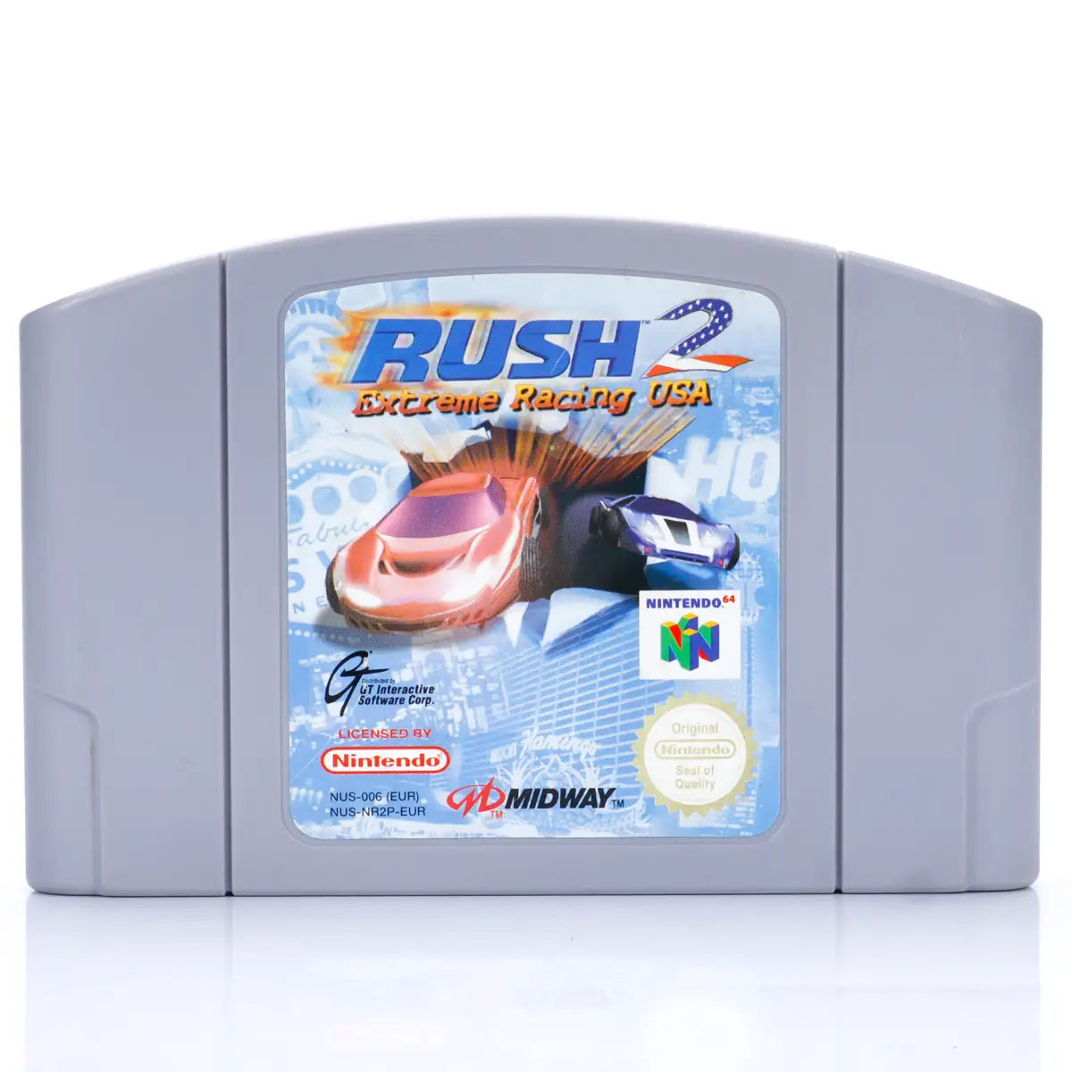 Rush 2: Extreme Racing USA - N64 spill - Retrospillkongen