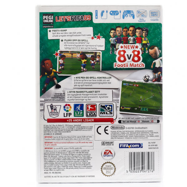 FIFA Soccer 09 All-Play - Wii spill (Forseglet) - Retrospillkongen