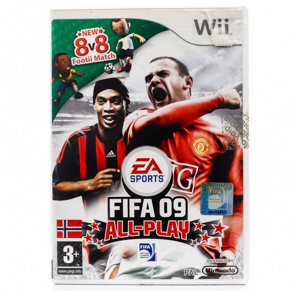 FIFA Soccer 09 All-Play - Wii spill - Retrospillkongen