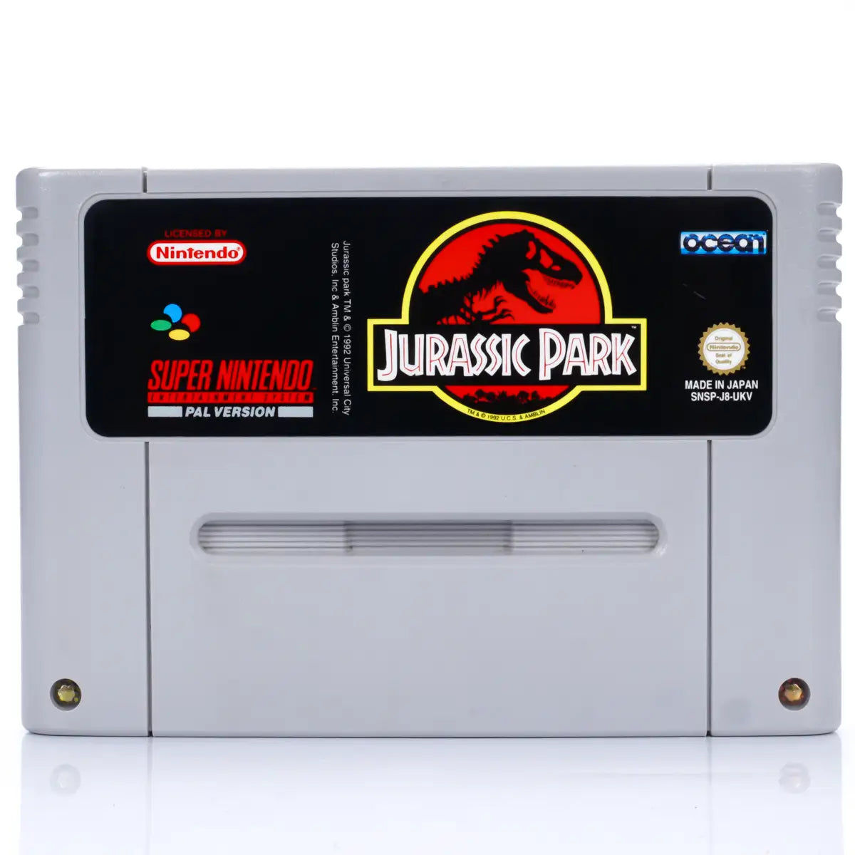 Jurassic Park - SNES spill - Retrospillkongen