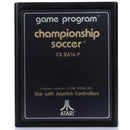 Championship Soccer - Atari 2600 spill