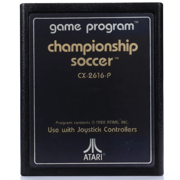 Championship Soccer - Atari 2600 spill