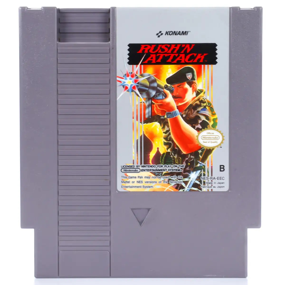 Rush'n Attack - NES spill - Retrospillkongen