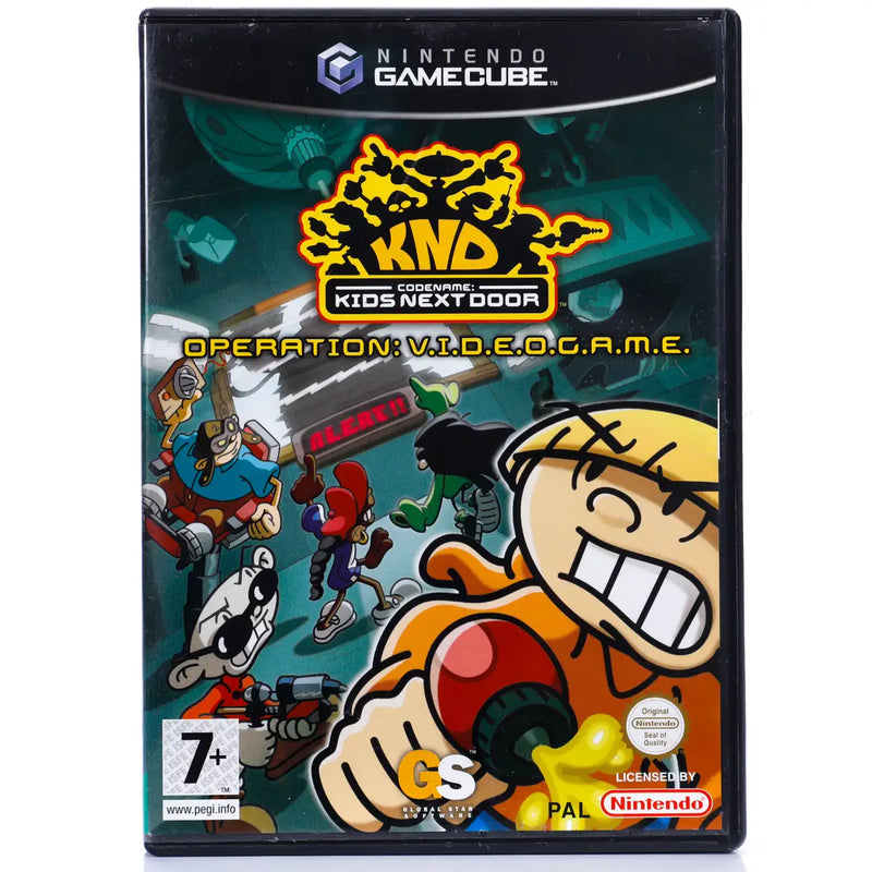 Codename: Kids Next Door - Operation: V.I.D.E.O.G.A.M.E. - Gamecube spill