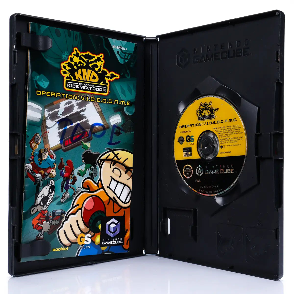 Codename: Kids Next Door - Operation: V.I.D.E.O.G.A.M.E. - Gamecube spill - Retrospillkongen