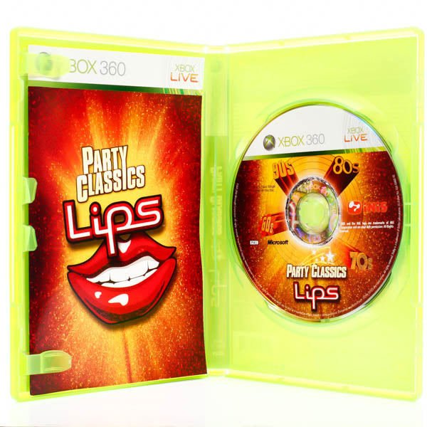 Lips: Party Classics - Xbox 360 spill - Retrospillkongen