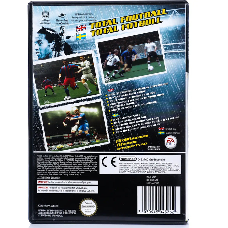 FIFA 06 - Gamecube Spill