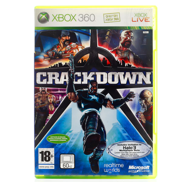 Crackdown - Xbox 360 spill - Retrospillkongen