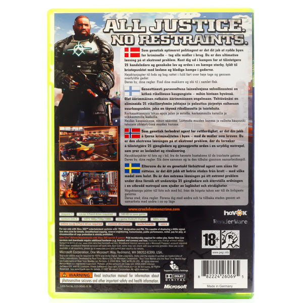 Crackdown - Xbox 360 spill - Retrospillkongen