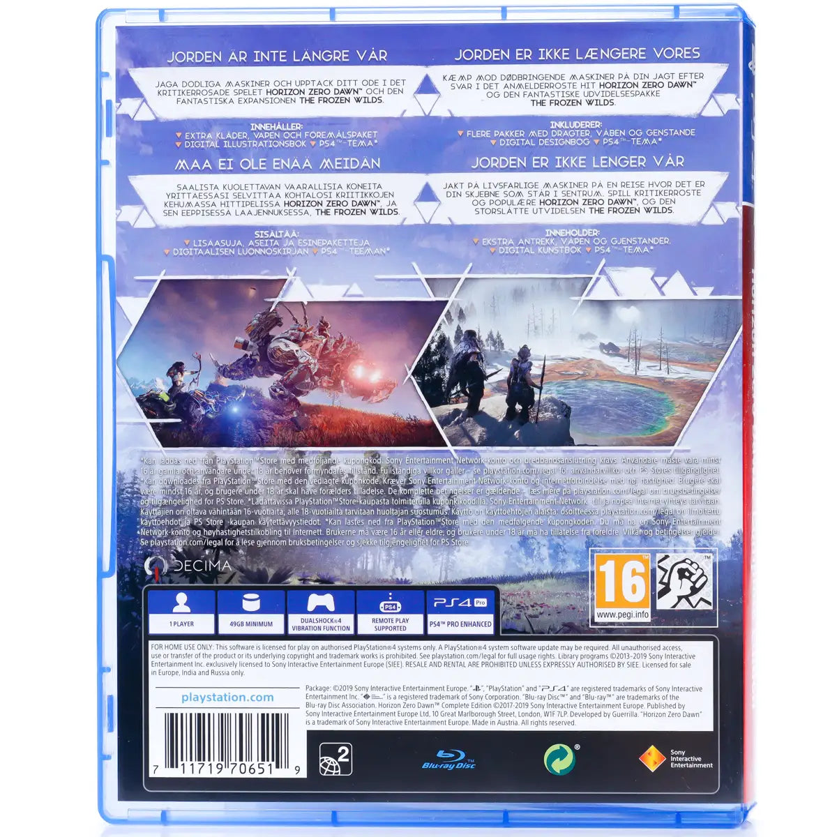 Horizon: Zero Dawn - Complete Edition - PS4 spill - Retrospillkongen