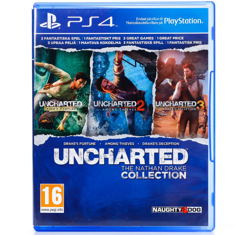 Uncharted: The Nathan Drake Collection - PS4 spill