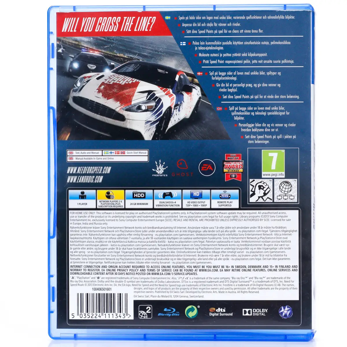 Need for Speed: Rivals - PS4 spill - Retrospillkongen