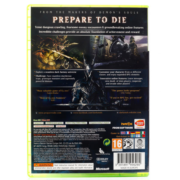 Dark Souls - Xbox 360 spill - Retrospillkongen