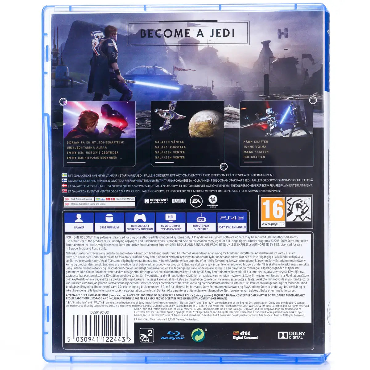 Star Wars Jedi Fallen Order - PS4 spill - Retrospillkongen