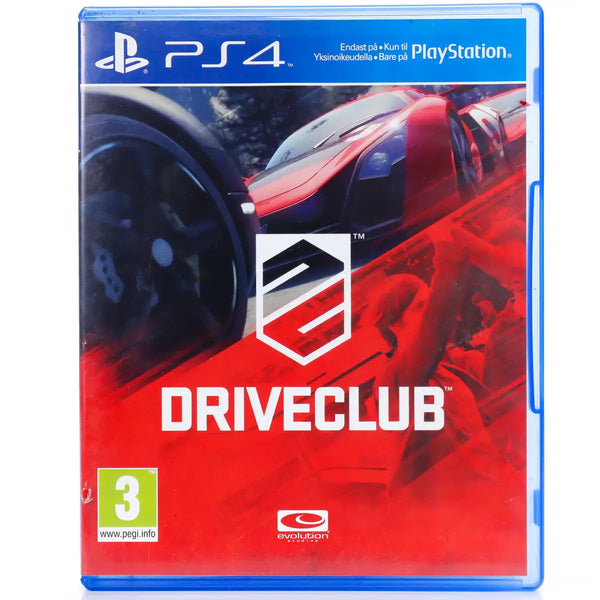 Driveclub - PS4 spill