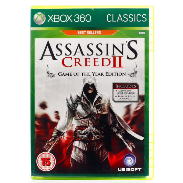 Assassin's Creed II: Game of the Year Edition - Xbox 360 spill - Retrospillkongen