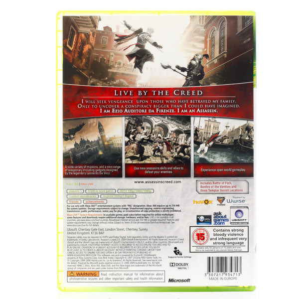 Assassin's Creed II: Game of the Year Edition - Xbox 360 spill - Retrospillkongen