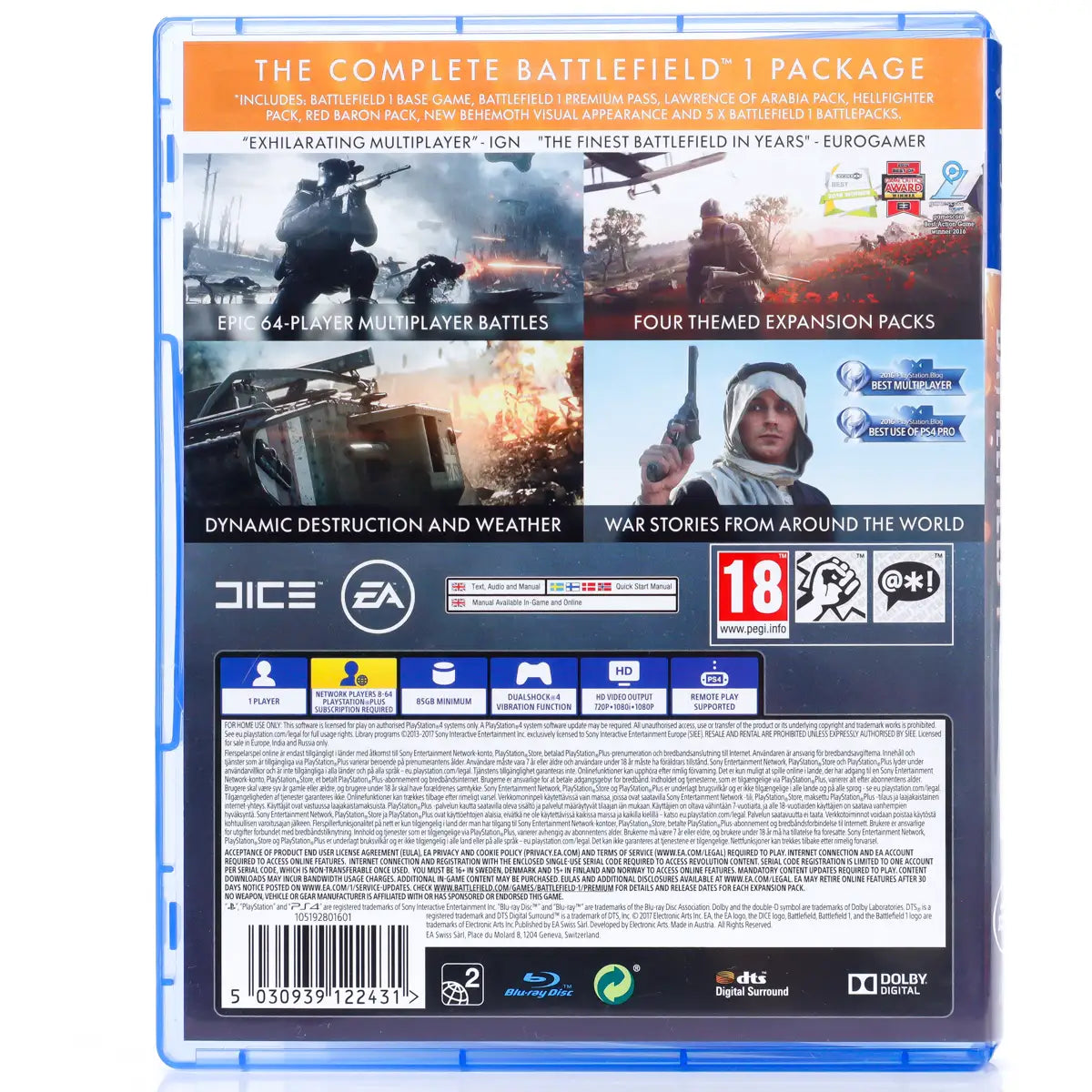 Battlefield 1: Revolution - PS4 spill - Retrospillkongen