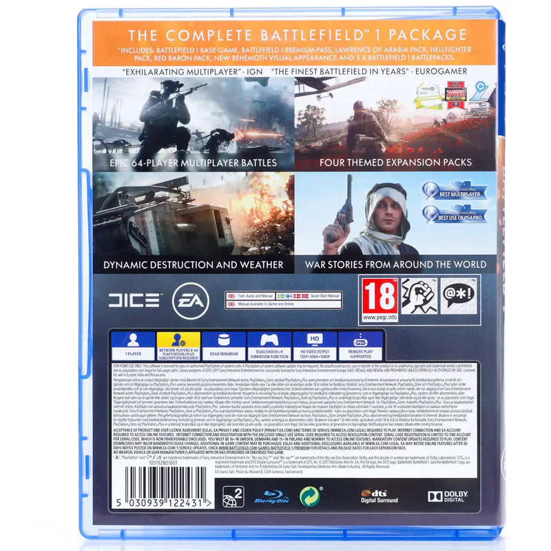 Battlefield 1: Revolution - PS4 spill