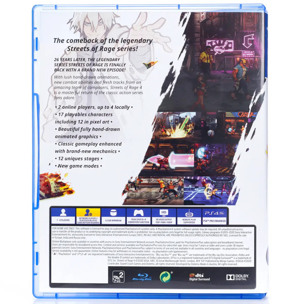 Streets of Rage 4 - PS4 spill - Retrospillkongen