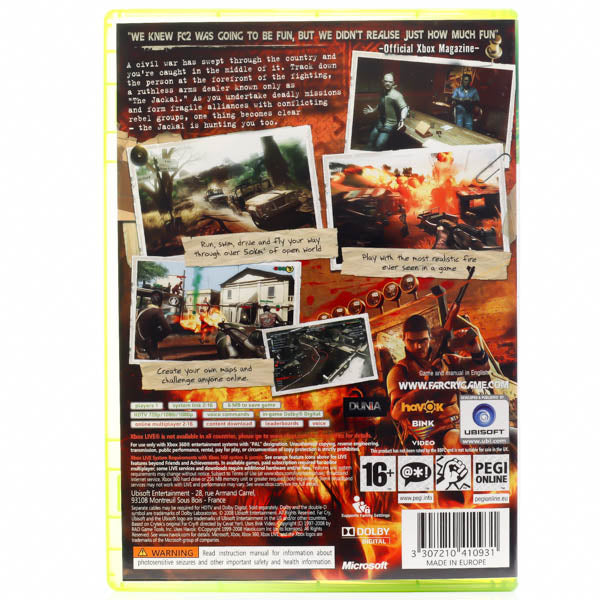 Far Cry 2 - Xbox 360 spill - Retrospillkongen