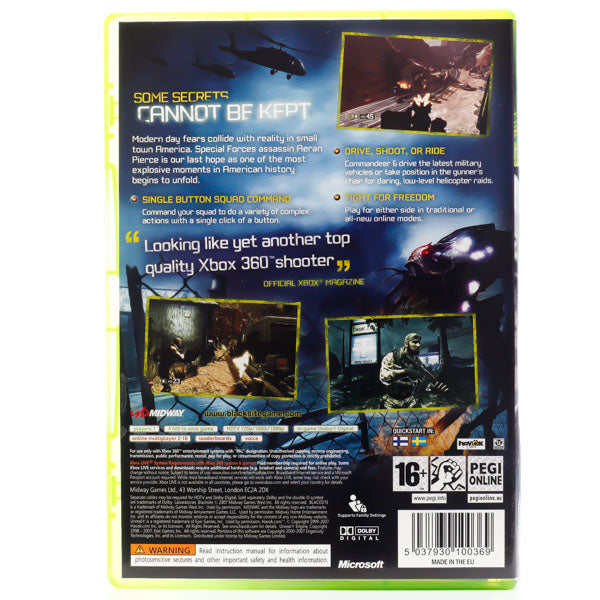 BlackSite: Area 51 - Xbox 360 spill - Retrospillkongen