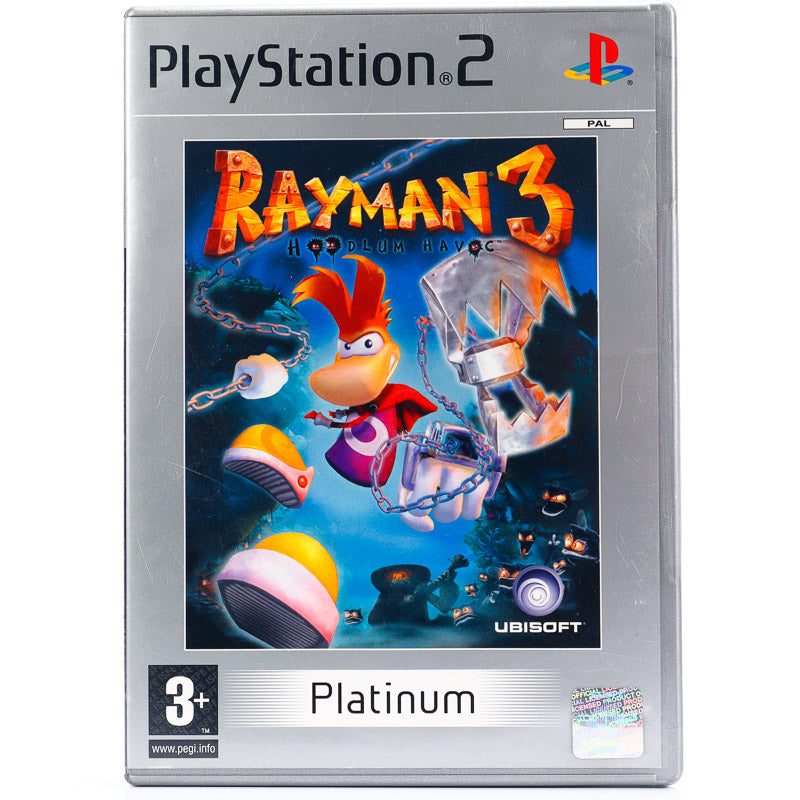Renovert Rayman 3 Hoodlum Havoc - PS2 spill - Retrospillkongen