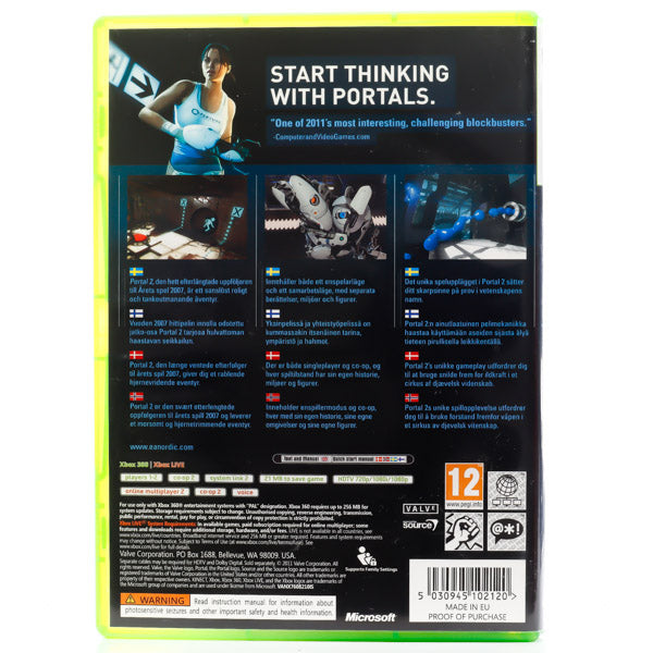 Portal 2 - Xbox 360 spill - Retrospillkongen