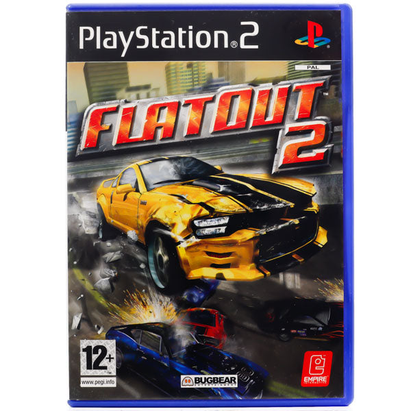 FlatOut 2  - PS2 Spill - Retrospillkongen