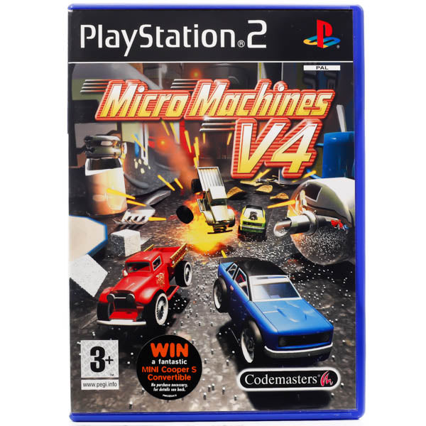 Micro Machines V4 - PS2 Spill - Retrospillkongen