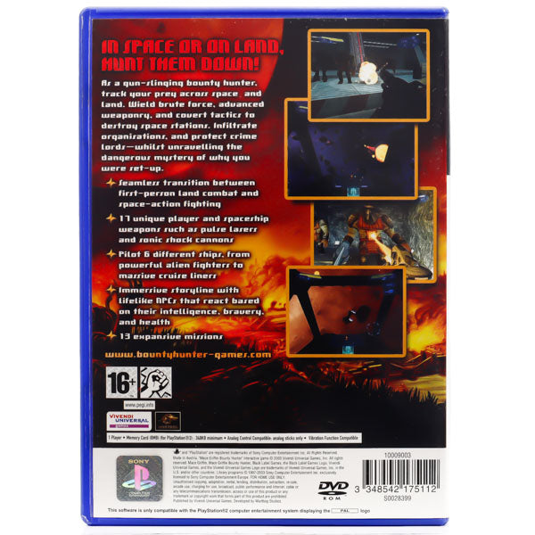 Mace Griffin: Bounty Hunter - PS2 Spill - Retrospillkongen