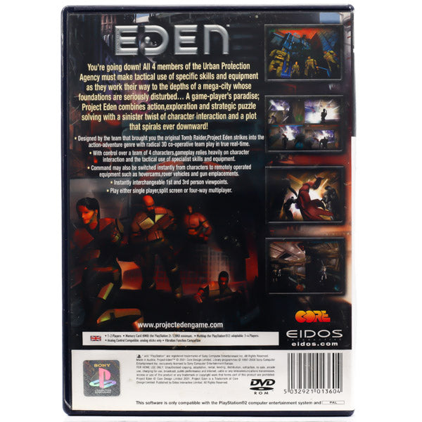Project Eden - PS2 Spill - Retrospillkongen
