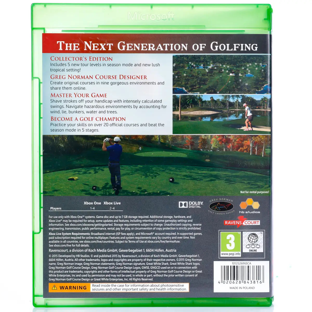The Golf Club - Xbox One Spill - Retrospillkongen