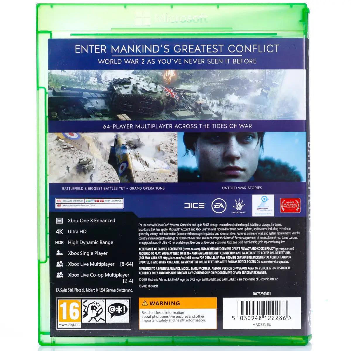 Battlefield V - Xbox One spill - Retrospillkongen
