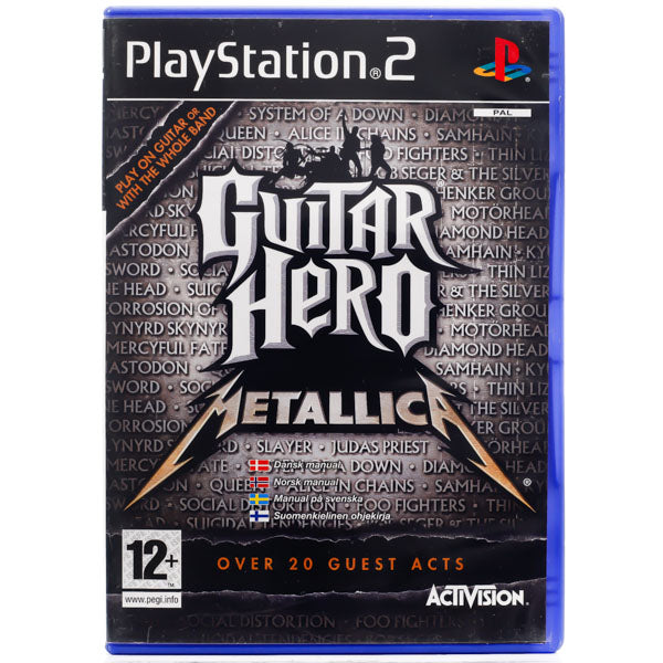 Guitar Hero: Metallica - PS2 Spill - Retrospillkongen