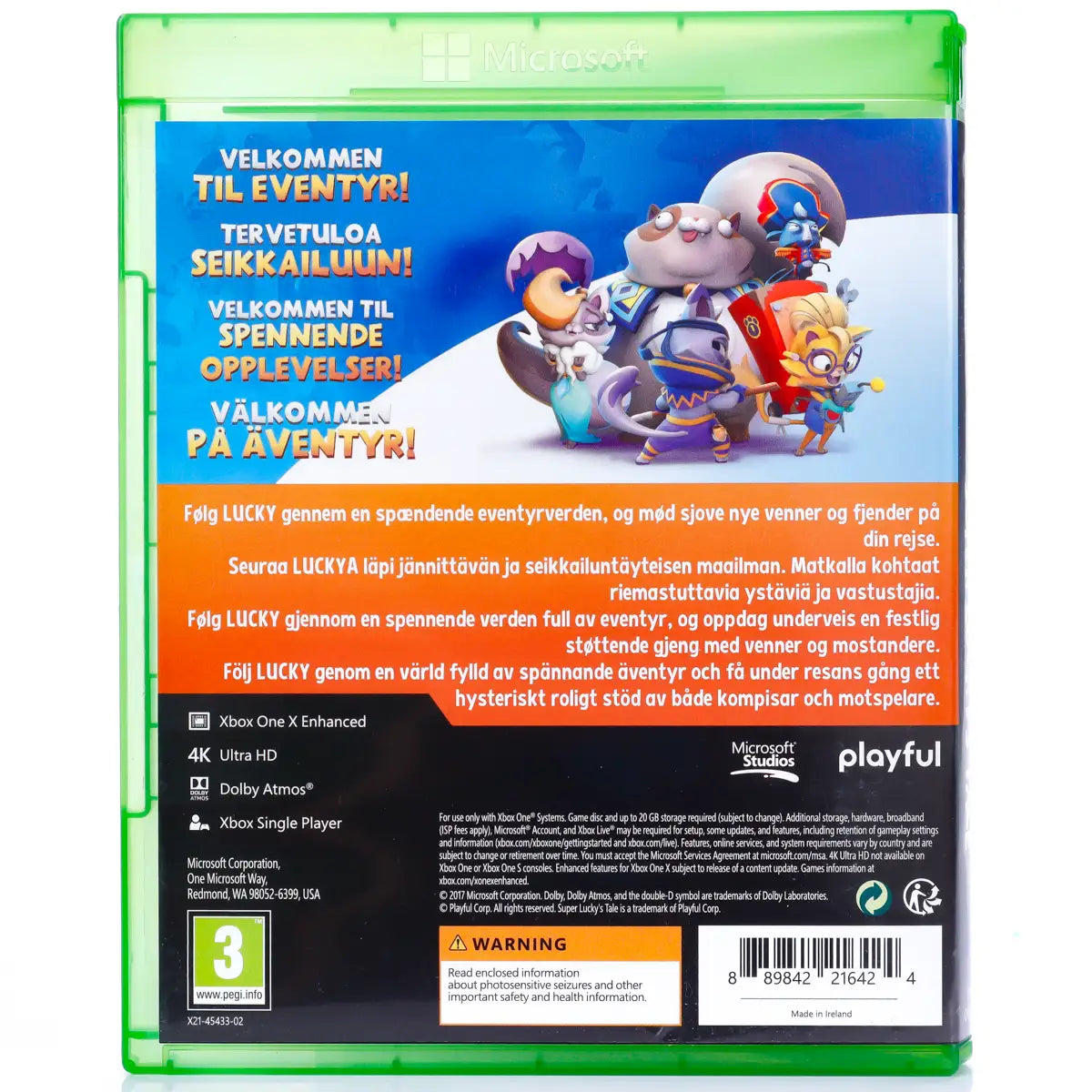 Super Lucky's Tale - Xbox One Spill - Retrospillkongen