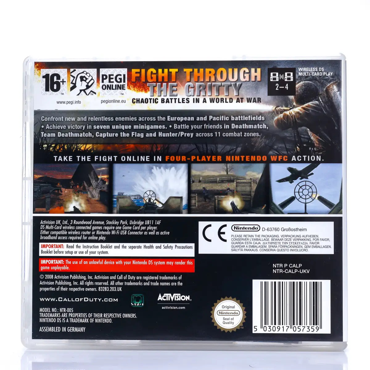 Call of Duty: World at War - Nintendo DS spill - Retrospillkongen