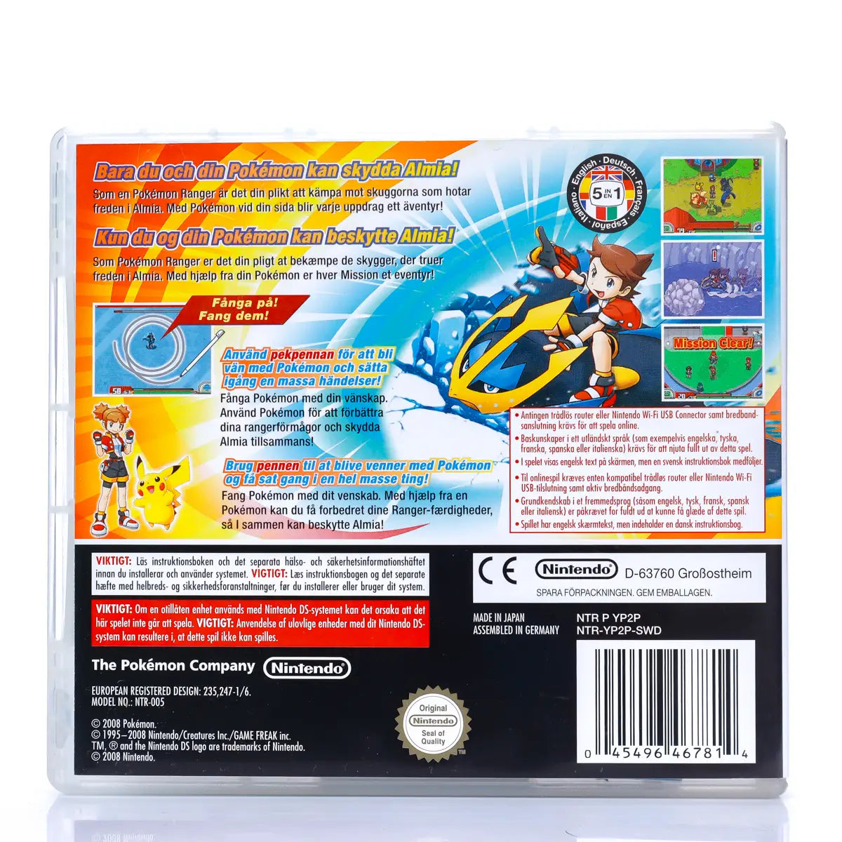 Pokémon Ranger: Shadows of Almia - Nintendo DS spill - Retrospillkongen