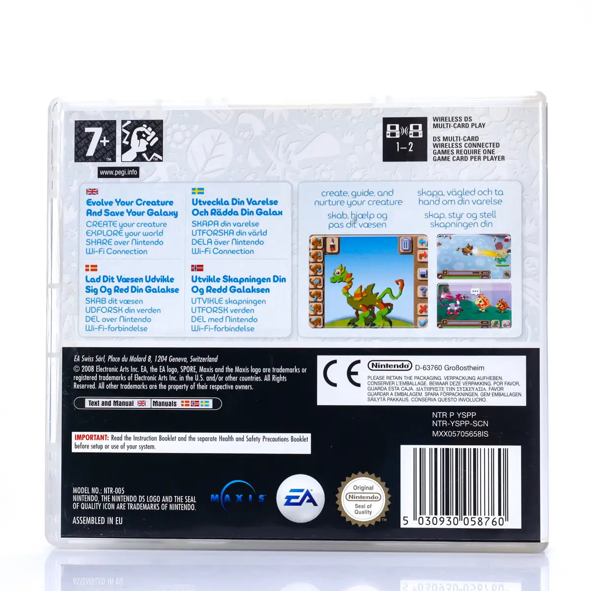 Spore Creatures - Nintendo DS spill - Retrospillkongen