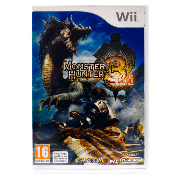 Monster Hunter Tri  - Wii spill (Forseglet) - Retrospillkongen
