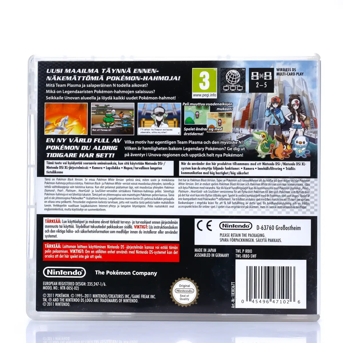 Pokemon Black Version - Nintendo DS spill - Retrospillkongen