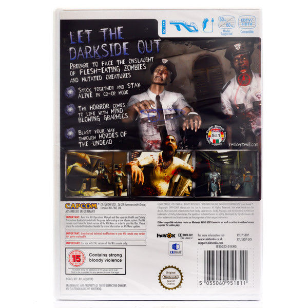 Resident Evil: The Darkside Chronicles  - Wii spill (Forseglet) - Retrospillkongen