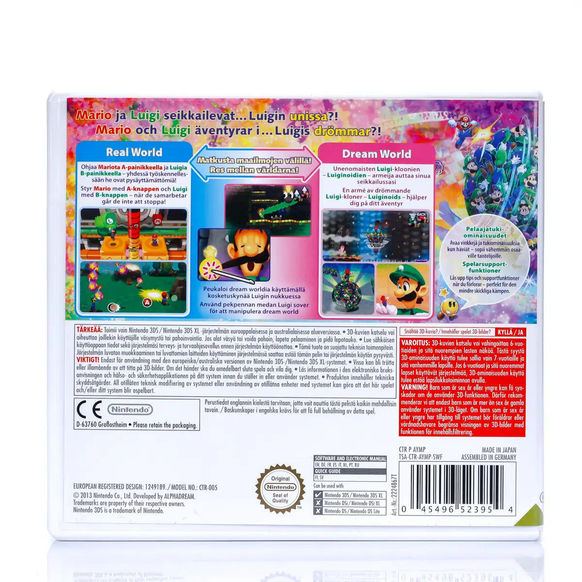 Mario & Luigi: Dream Team Bros - Nintendo 3DS spill - Retrospillkongen
