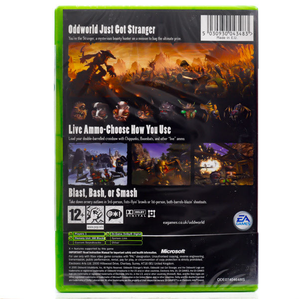 Oddworld: Stranger's Wrath - Xbox spill (Forseglet)