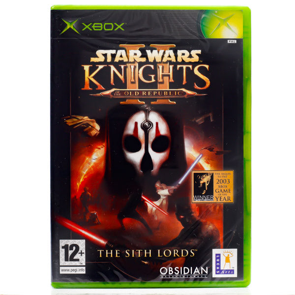 Star Wars: Knights of the Old Republic II - The Sith Lords - Xbox spill (Forseglet)